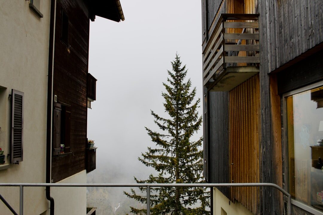 alpine mountain village