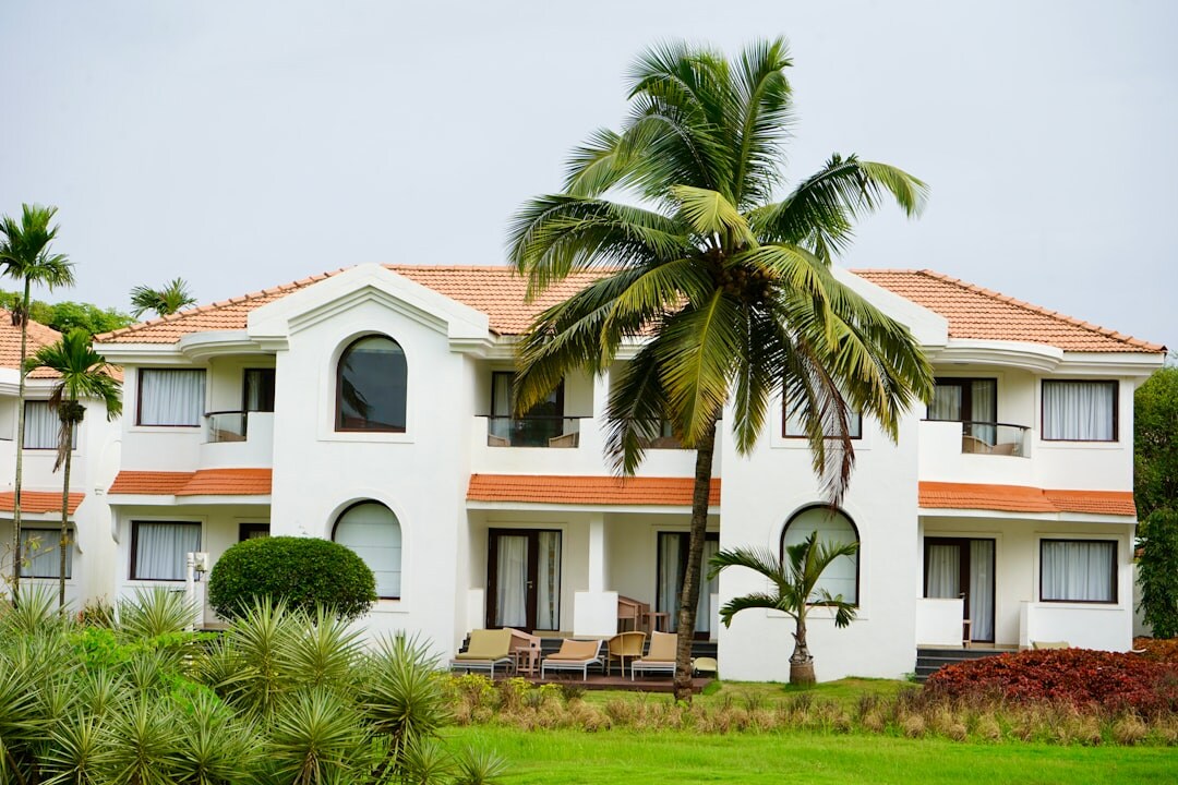 luxury beach villa